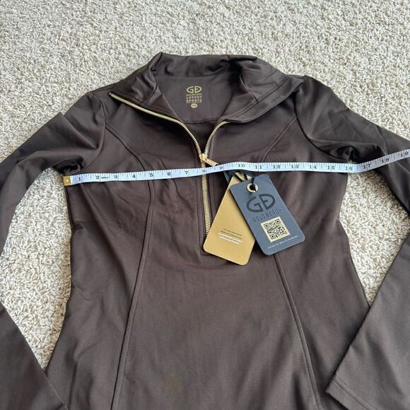 Women’s Goldbergh Ski Pully SERENA PULLY BASE LAYER TOP Dark Brown NWT - Picture 2 of 2